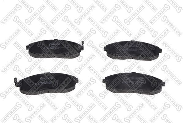 Brake Pad Set, disc brake 000 041B-SX