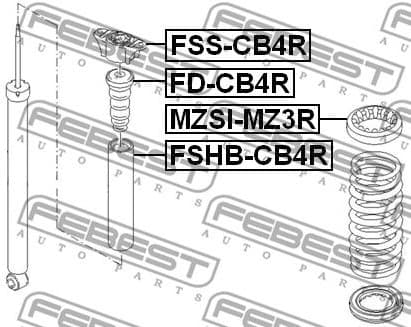 Rubber Buffer, suspension FD-CB4R - image 2