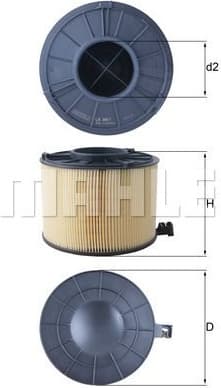 Filter air LX4411