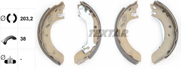 Brake Shoe Set 91046600