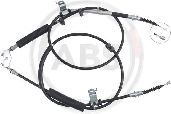 Cable Pull, parking brake K17625