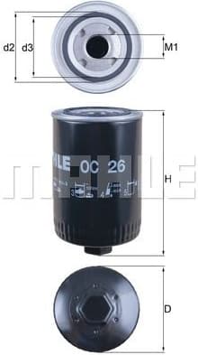 Oil Filter OC26