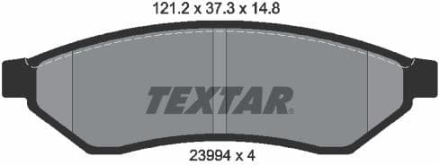 Brake Pad Set, disc brake 2399401