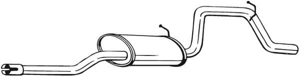 Rear Muffler 281-519