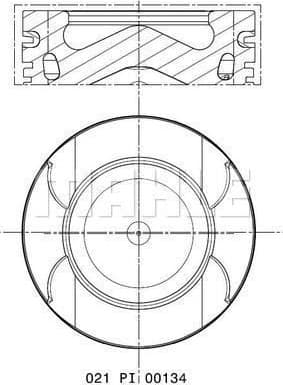 Piston 021 PI 00134 000