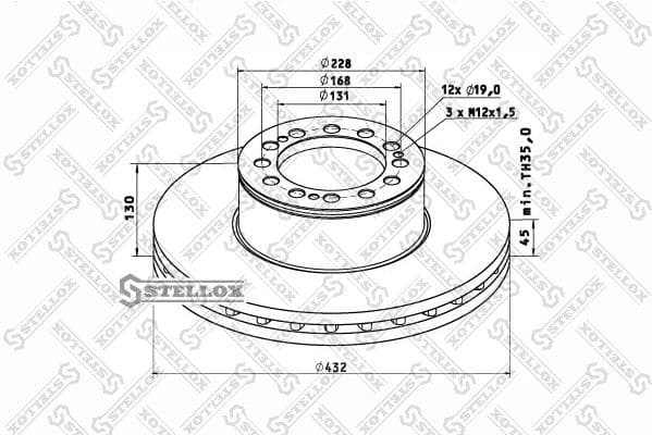 Brake Disc 85-00714-SX