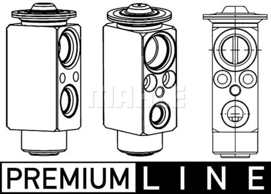 Expansion Valve, air conditioning BEHR *** PREMIUM LINE *** AVE 79 000P