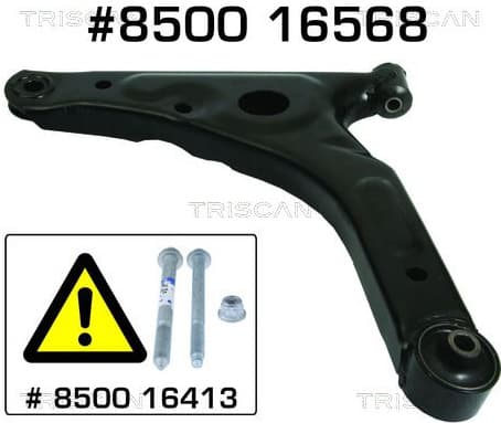 Control/Trailing Arm, wheel suspension 8500 16568