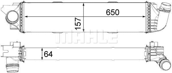 Charge Air Cooler BEHR *** PREMIUM LINE *** CI 31 000P - image 2