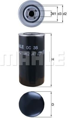 Oil Filter OC35
