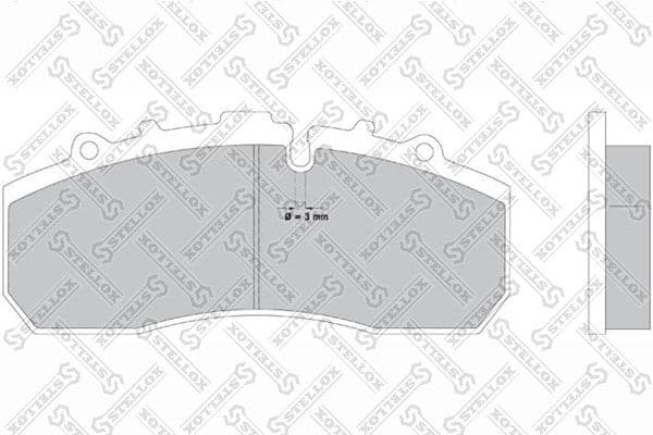 Brake Pad Set, disc brake 85-11413-SX
