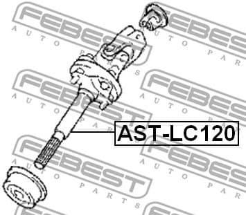 Steering Shaft AST-LC120 - image 2