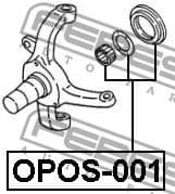 Repair Kit, steering knuckle OPOS-001 - image 2