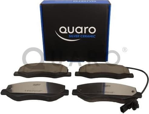 Brake Pad Set, disc brake QUARO SILVER CERAMIC QP5593C - image 2