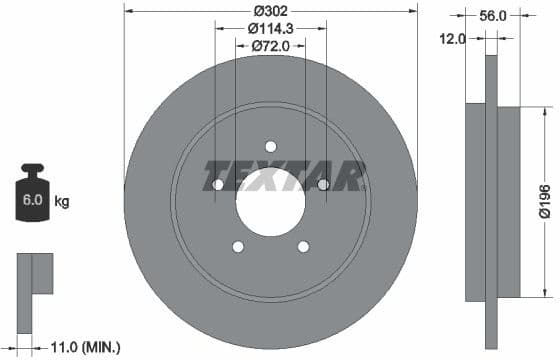 Brake Disc PRO 92197803