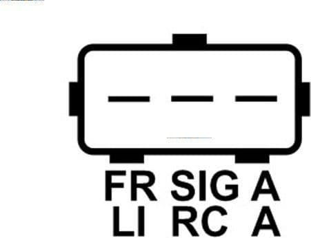 Alternator AS A6081 - image 5