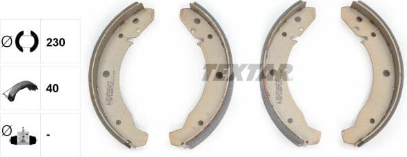 Brake Shoe Set 91007800