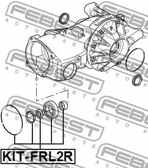 Bearing, drive shaft KIT-FRL2R - image 2