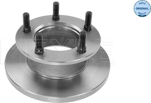 Brake Disc MEYLE-ORIGINAL: True to OE. 015 521 2033