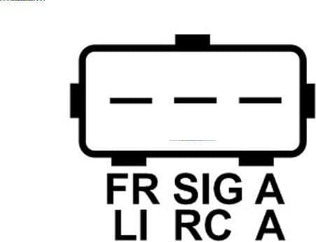 Alternator Remanufactured AS A9011PR - image 5