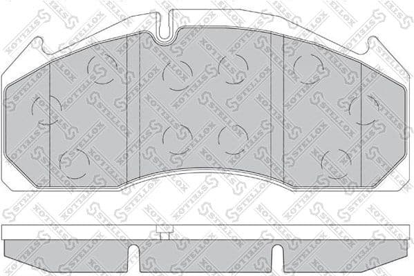 Brake Pad Set, disc brake 85-01423-SX