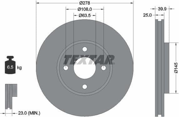 Brake Disc PRO 92279003