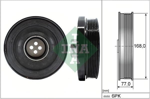 Belt Pulley, crankshaft 544 0130 10