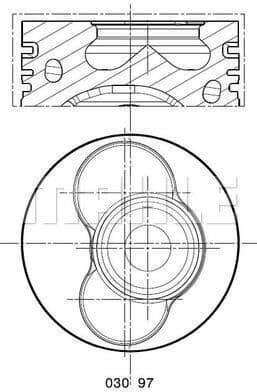 Piston 030 97 00