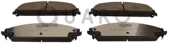 Brake Pad Set, disc brake QUARO SILVER CERAMIC QP2043C