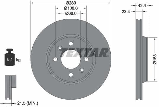 Brake Disc 92048400