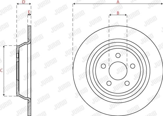 Brake Disc COAT+ 563318JC - image 2