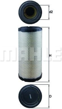 Air Filter LX1241