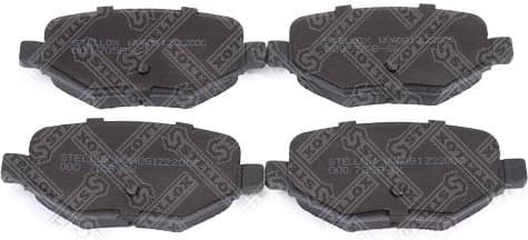 Brake Pad Set, disc brake 000 705B-SX