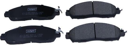 Brake Pad Set, disc brake 19-3652