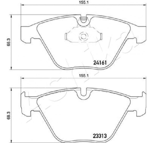 Brake Pad Set, disc brake 50-00-0114 - image 2