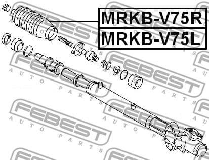 Bellow, steering MRKB-V75L - image 2