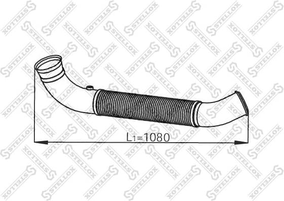 Exhaust Pipe 82-03809-SX
