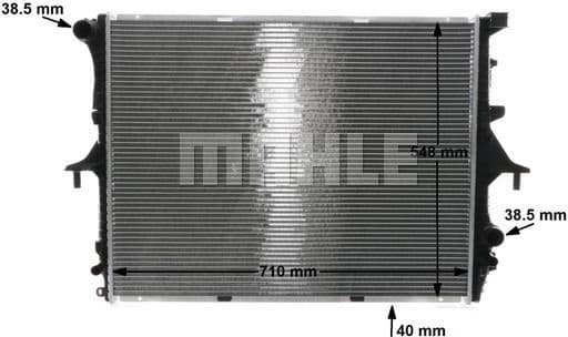 Radiator, engine cooling BEHR CR 571 000S - image 15