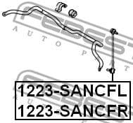 Link/Coupling Rod, stabiliser bar 1223-SANCFL - image 2