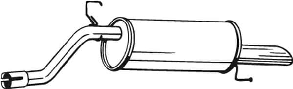 Rear Muffler 185-313