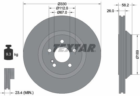 Brake Disc PRO 92197903