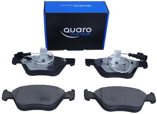 Brake Pad Set, disc brake QUARO SILVER CERAMIC QP0120C