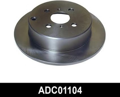 Brake disc, 1pcs REAR ADC01104 - image 3