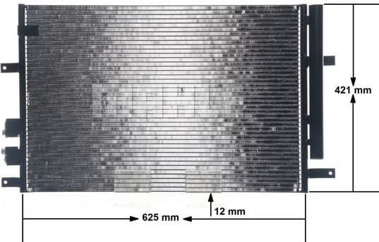 Condenser, air conditioning BEHR AC 693 000S - image 12