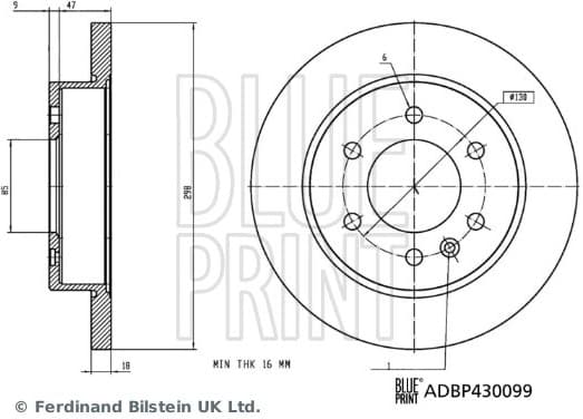Brake Disc ADBP430099
