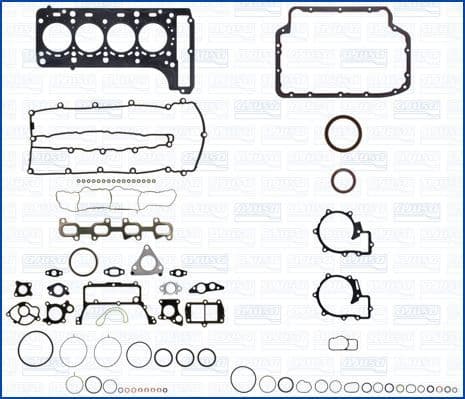 Full Gasket Kit, engine MULTILAYER STEEL 50344500