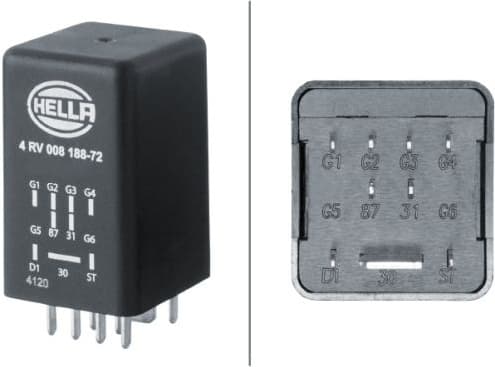 Control Unit, glow time 4RV 008 188-721