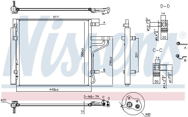 Condenser, air conditioning ** FIRST FIT ** 941184 - image 6