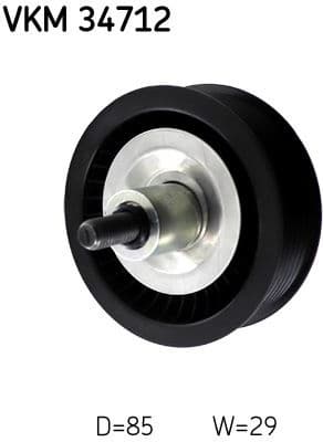 Deflection/Guide Pulley, V-ribbed belt VKM 34712 - image 2