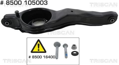 Control/Trailing Arm, wheel suspension 8500 105003